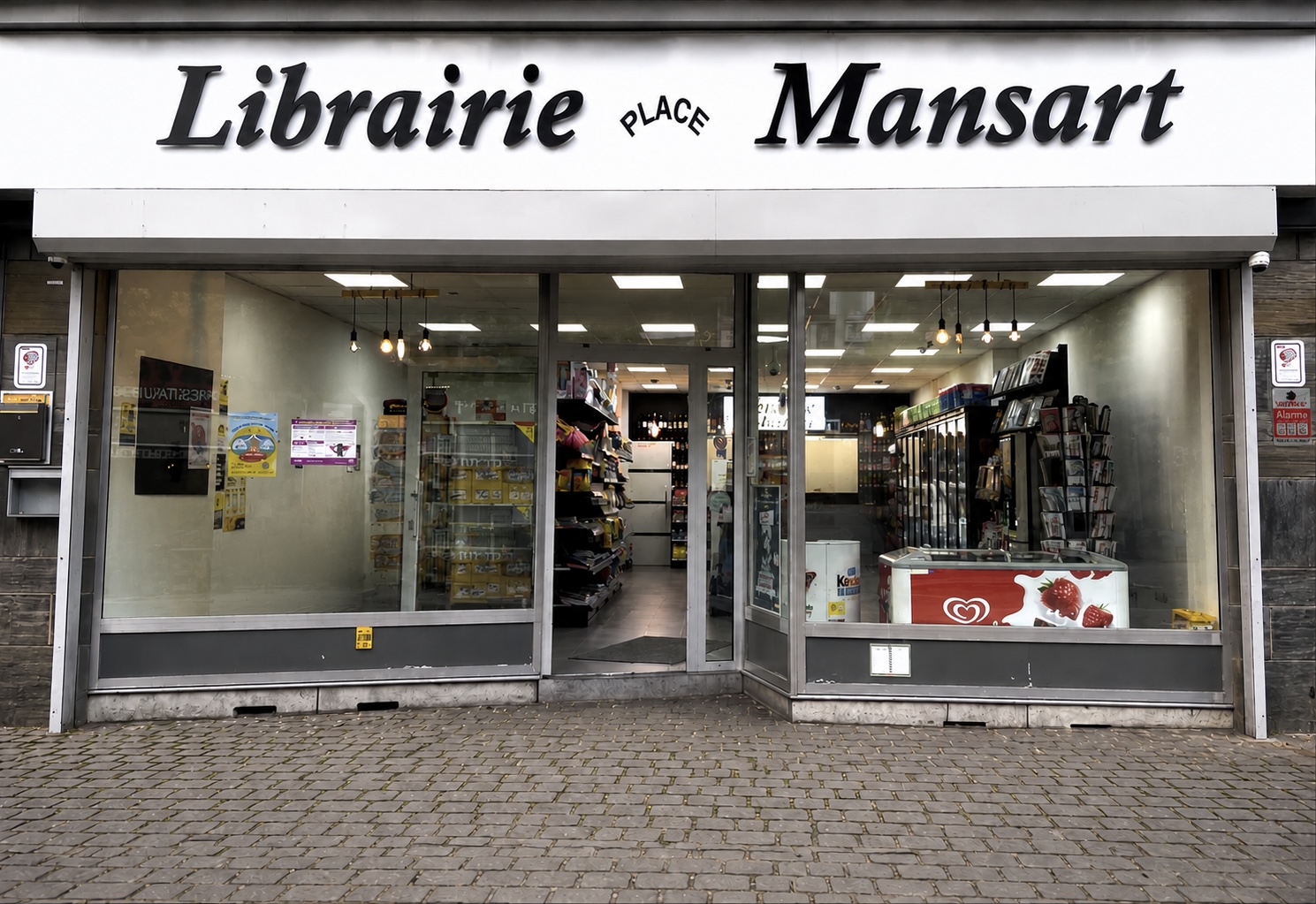 Entrée de la Librairie du Mansart
